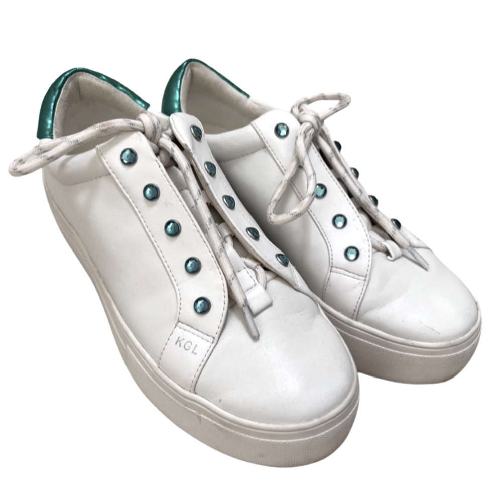 Kurt Geiger London Liviah Jewel Platform Sneakers Sz. 6